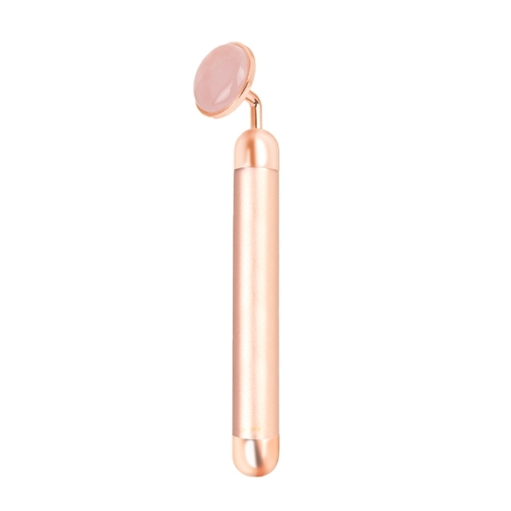 Phoenix + Willow ✦ Rose Quartz Vibrating Face Roller ✦ Luxe Skincare Tool NWT - Picture 8 of 15